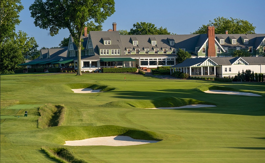 Oakmont Country Club, 18th hole.